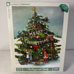 New York Jigsaw Puzzle Company - Janet Hill The Peppermint Family 1000 PIECES